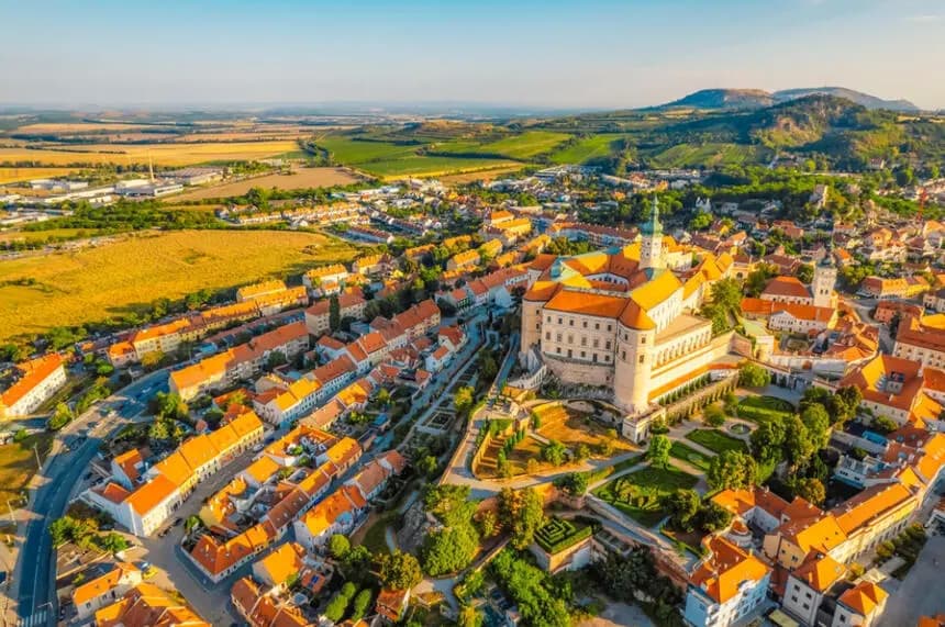 Widok krajobrazowy - Czechy