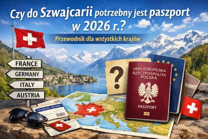 Polish passport, Swiss Alps, and question about 2026 passport requirements for Switzerland.