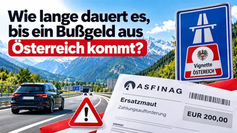 Wie lange dauert es, bis ein Bußgeld aus Österreich kommt? 2026 | Winiety24